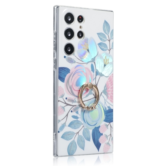 Floral case Samsung Galaxy S21 Galaxy S21 Plus Galaxy S21 Ultra Note 20 Ultra - Picture 2 of 5